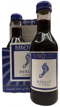 Barefoot - Merlot 4 Pack (4 pack 187ml) (4 pack 187ml)