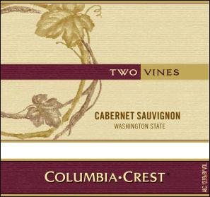 Columbia Crest - Two Vines Cabernet Sauvignon Washington (1.5L) (1.5L)