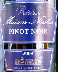 Maison Nicolas - Pinot Noir Vin de Pays dOc Rserve (750ml) (750ml)